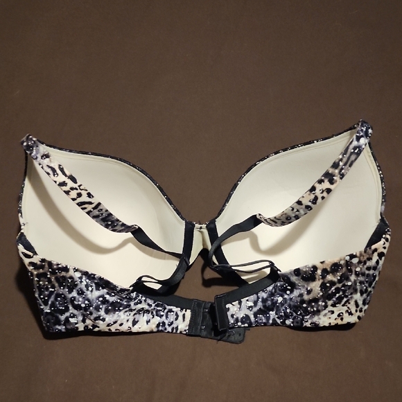 Victorias Secret Leopard Print Women's Lined Perfect Coverage Bra 36D - Picture 3 of 5